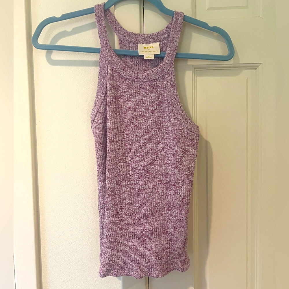 Maeve Anthropologie Purple Tank Top